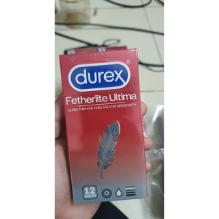 BAO CAO SU hộp Durex Fetherlite Ultima loại 12 bao /hộp