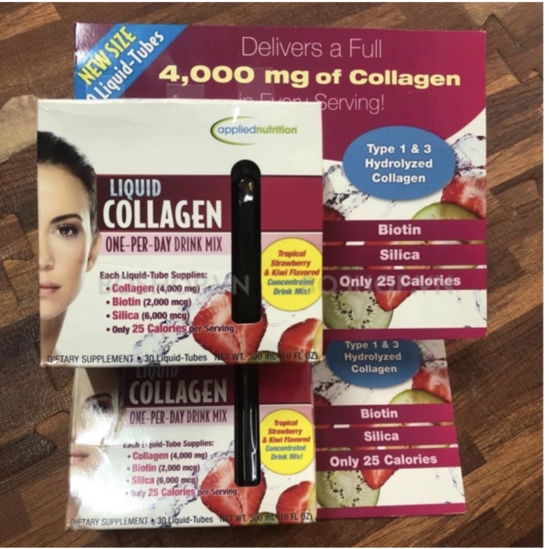 COLLAGEN CÔ ĐẶC LIQUID COLLAGEN ONE PER DAY DRINK MIX HỘP 30 ỐNG CỦA MỸ