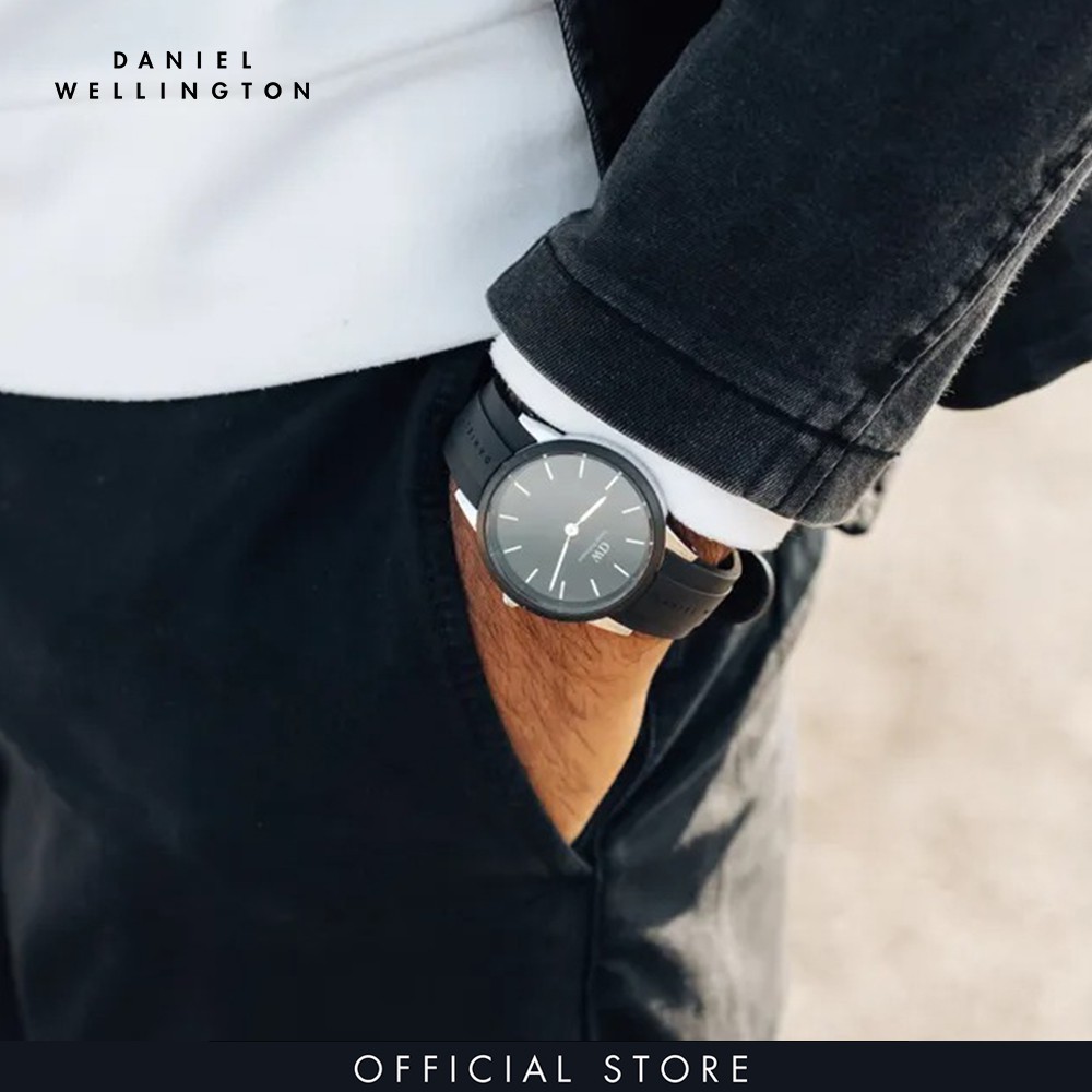 Đồng hồ Nam Daniel Wellington dây silicone - Iconic Motion 40mm DW00100436