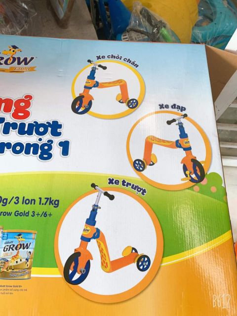 Xe trượt scooter  2in 1 cho bé