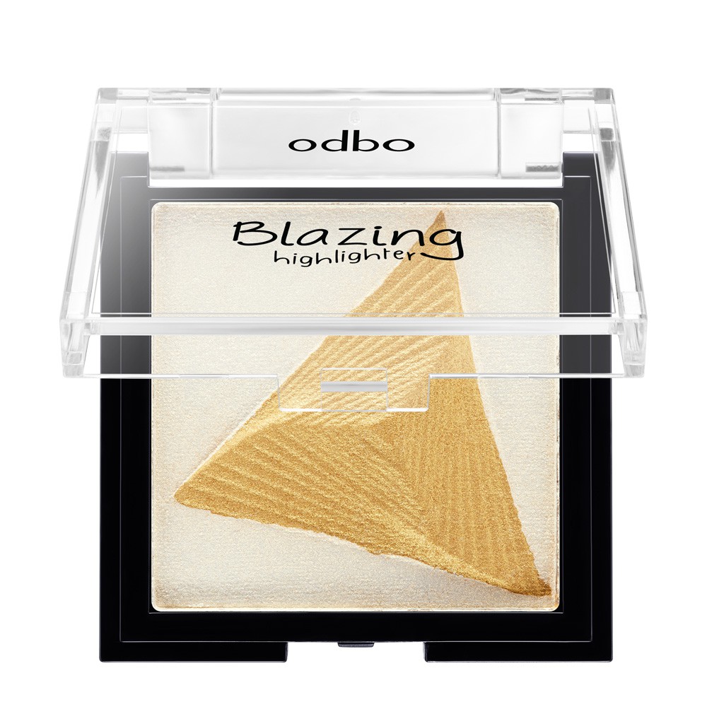 Odbo Blazing Highlighter OD134 Phấn Nhũ Lục Giác Bắt Sáng Hilight Hàng nội địa Thái