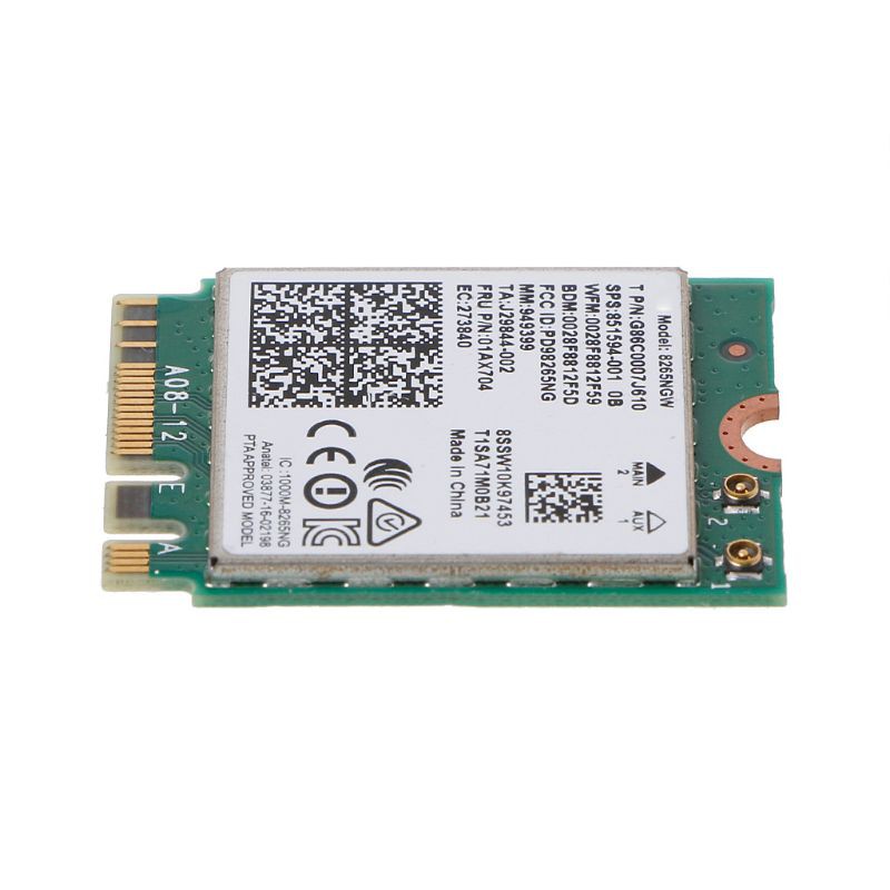 Card Wifi Không Dây Ngff Ac8265 8265ngw M.2 2.4 / 5ghz