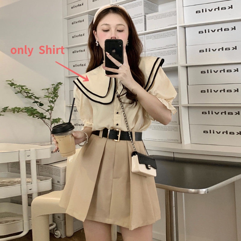 Áo Cardigan Ngắn Tay Cổ Búp Bê Dáng Rộng Thiết Kế Mới Thời Trang Mùa Hè 2022 Dành Cho Nữ