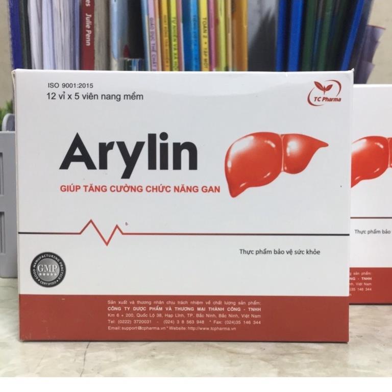 Bổ gan ARYLIN  bảo vệ gan ,  làm mát gan , giải độc gan , hạ men gan hiệu quả