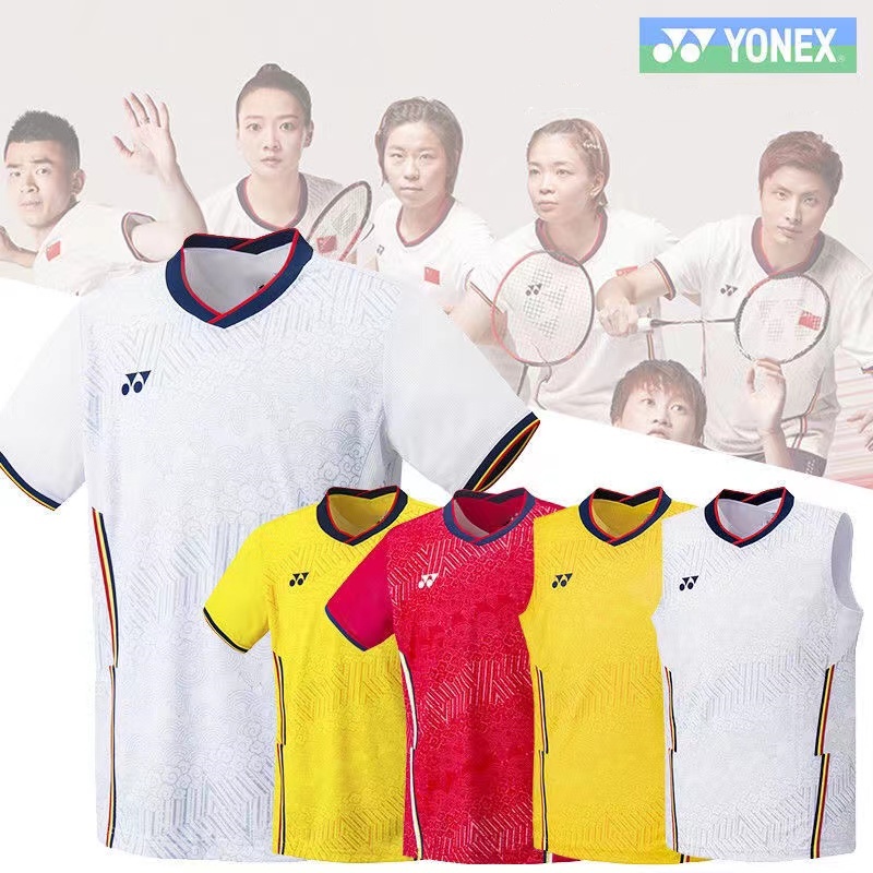 Áo Thun Cầu Lông Tay Ngắn Yonex Chất Vải Khô Thoáng Nhanh