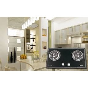 Bếp gas âm Rinnai RVB-2BG(F)N (Đen)