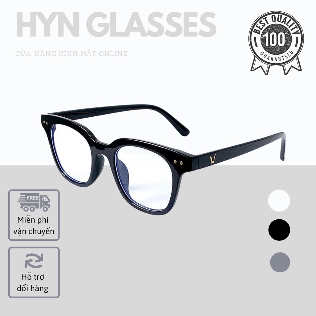 Gọng kính V GM South Side loại 1 H yn Glasses kèm hộp, kính thời trang chính hãng thời trang nam nữ