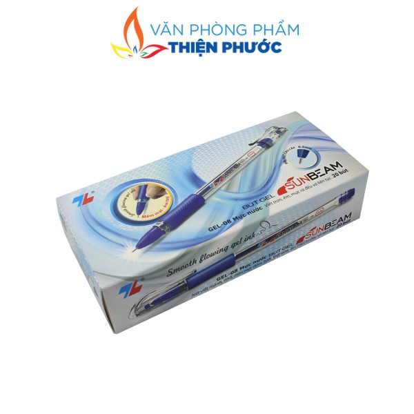 Bút Gel Thiên Long nhiều màu Sunbeam 08  - Bút viết mực gel THIỆN PHƯỚC