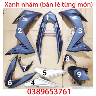 Dàn áo Winner V1 Xanh nhám đời 2017 Zin chính hãng Honda