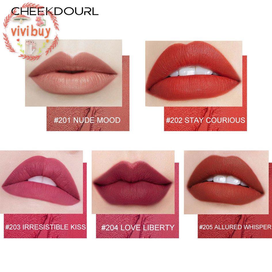 [Hàng mới về] Son môi trang điểm màu nude nhung lì ống vuông | BigBuy360 - bigbuy360.vn