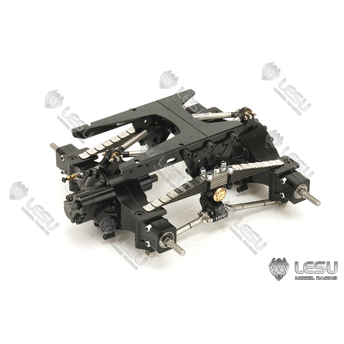 1/14 Cụm giảm xóc sau xe tải X-8013 Máy kéo Tamiya vị trí lỗ ban đầu Phụ kiện tự làm mô hình đầu bùn LESU