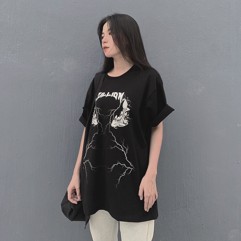 Áo thun tay lỡ Cá  Chép Zillion, T-shirt Zillion, Áo phông nam nữ Unisex - Zillion T Shirt | BigBuy360 - bigbuy360.vn