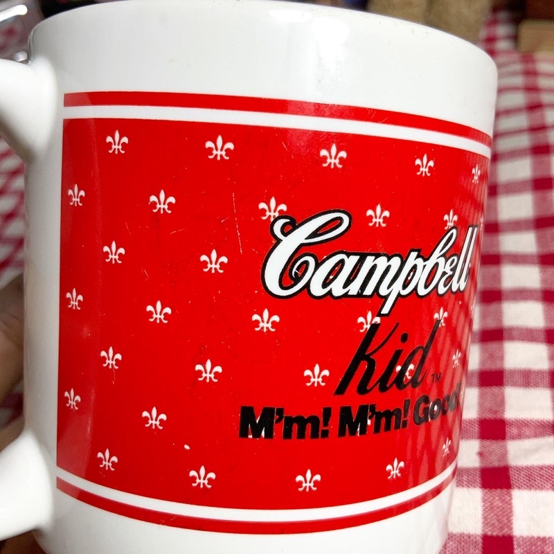 Ly sứ nhật bản Campbell kid gốm sứ hoạt hình dễ thương
