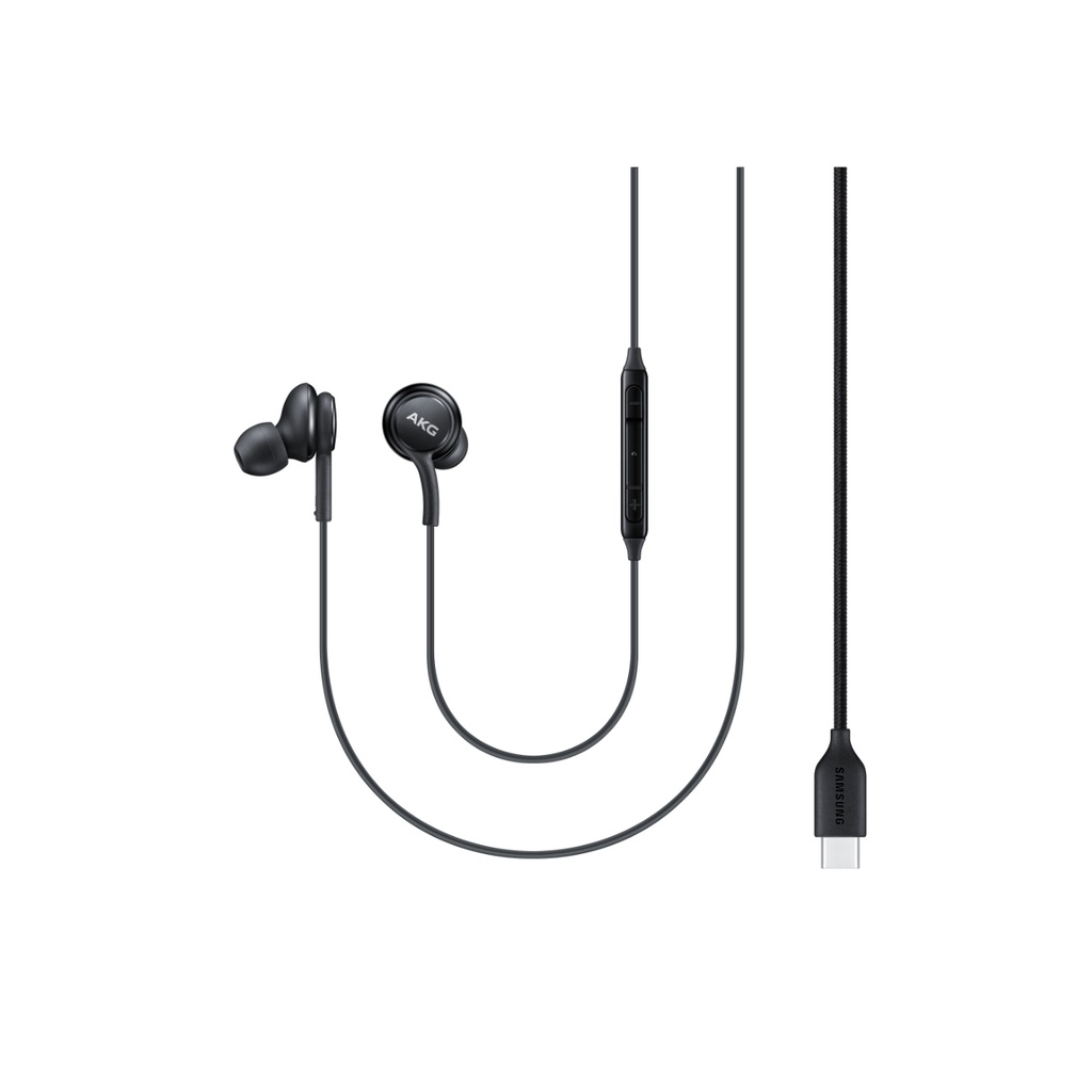 Tai Nghe AKG Type C Dành Cho Các Dòng Điện Thoại Samsung Fold Series, Note 20 Series, S21 Series Tặng Kèm Núm Silicone