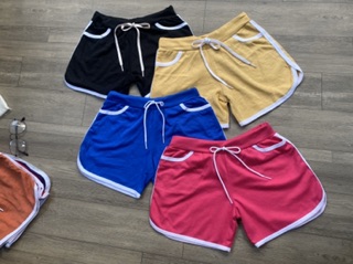 Quần Short Thể Thao Nữ Dây Rút Bo Viền – Quần Đùi Gym, Chạy Bộ, Ở Nhà Nhiều Màu QU01 CinZy SG