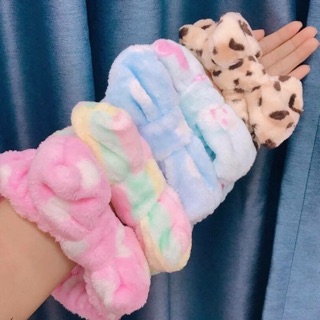 Băng đô nơ rửa mặt siêu dễ thương