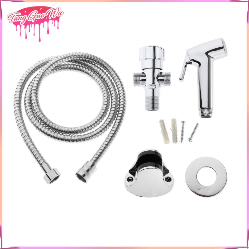 Toilet Bidet Sprayer Surface Plating Hand Bidet Faucet Self Cleaning for Feminine Wash Personal Hygiene