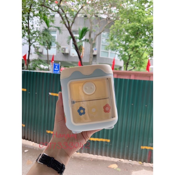 Kệ tủ để bút và phụ kiện dễ thương _ Tặng kèm sticker