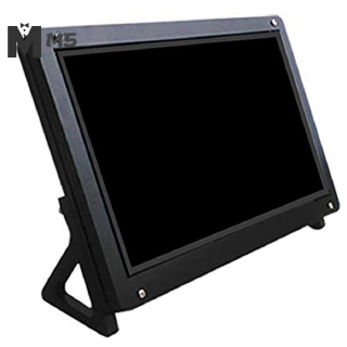 Hộp Đựng Màn Hình Lcd 7 Inch Cho Raspberry Pi 3 Acrylic Black M5