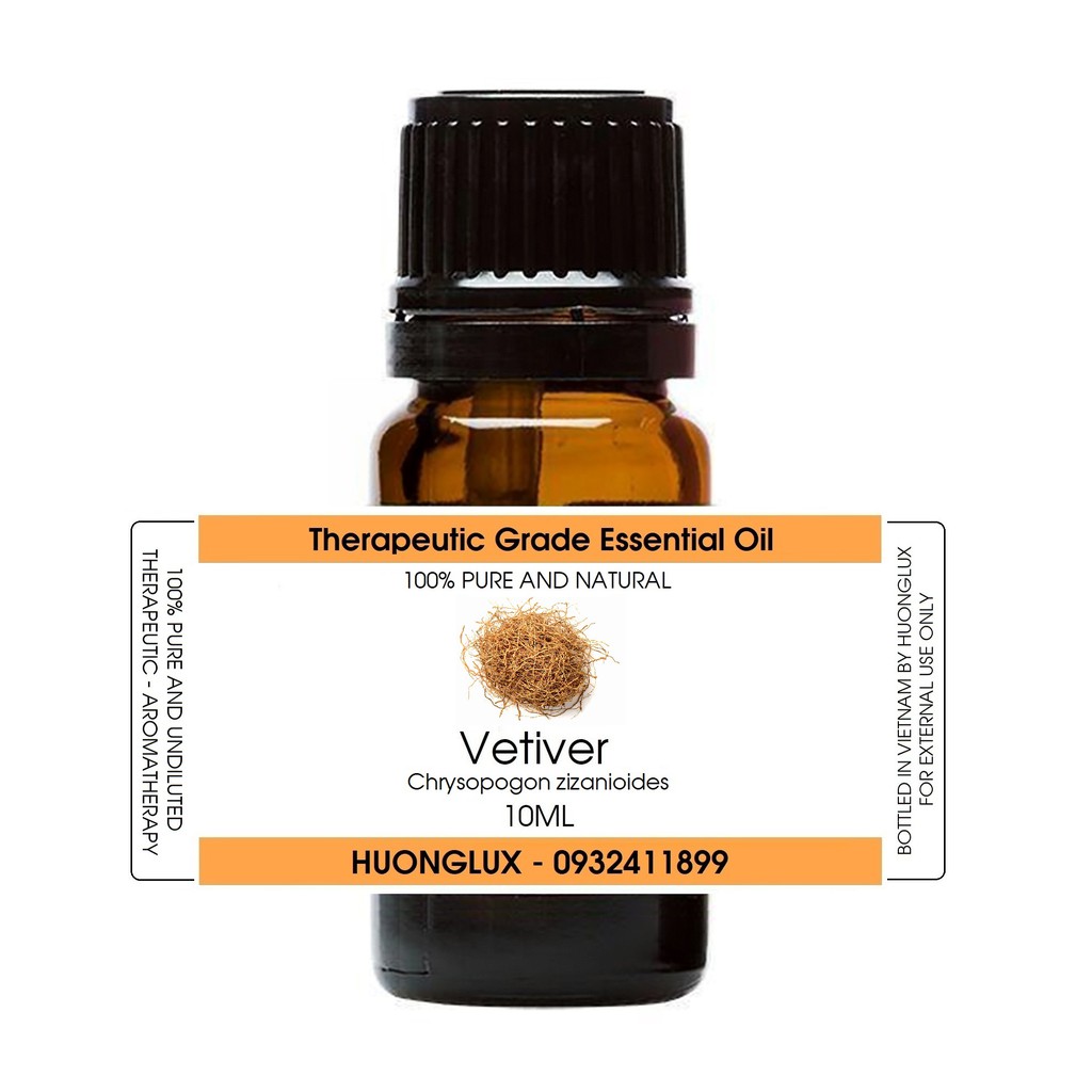 Tinh dầu cỏ Hương lau Vetiver Essential Oil (cỏ Hương Bài)