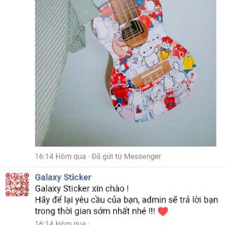 Sticker Baymax không thấm nước