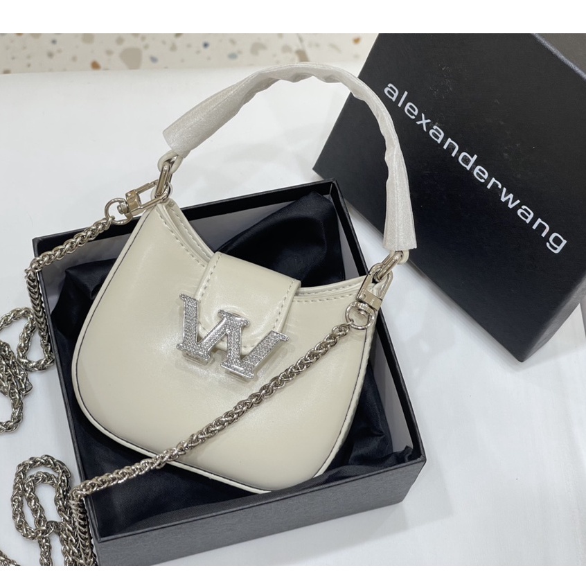 Túi Xách Da Cỡ Nhỏ AW 2022 13 x 11 x 4 cm Thời Trang