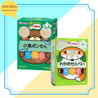  BÁNH ĂN DẶM WAKODO BỔ SUNG DHA ĐỦ VỊ CHO BÉ TỪ 1 TUỔI (DATE: T9/10/11.2021)