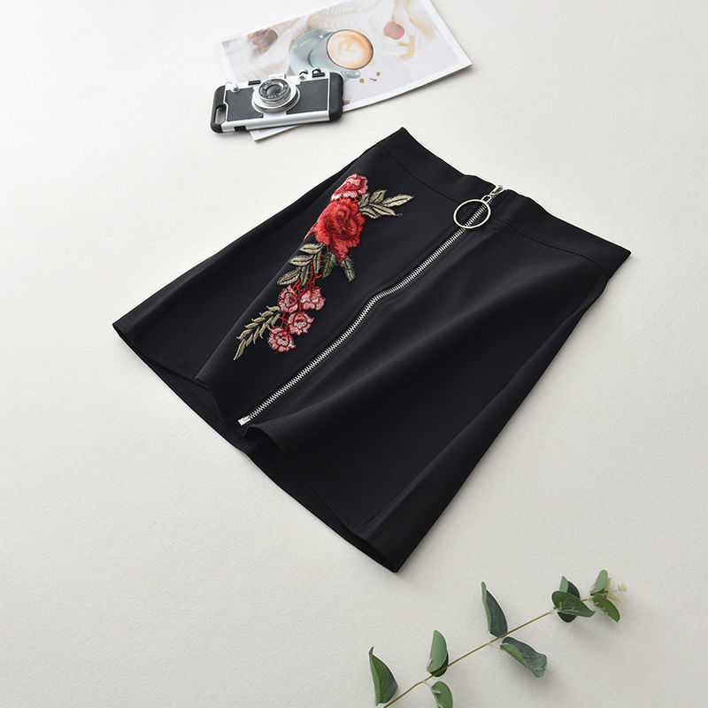 Chân Váy Chữ A Lưng Cao Thêu Họa Tiết Thời Trang Hè 2021 Cho Nữ | BigBuy360 - bigbuy360.vn