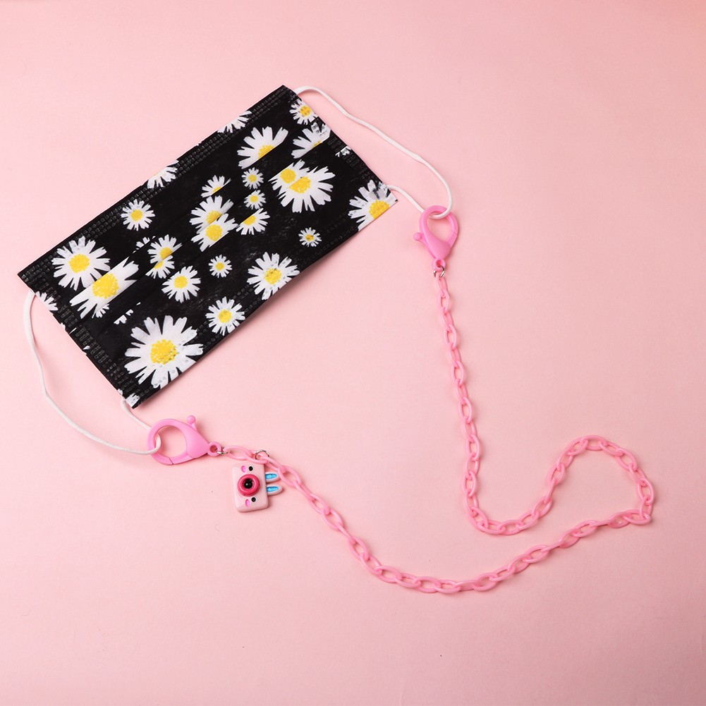 [Hàng mới về] Dây đeo khẩu trang làm từ acrylic tiện dụng