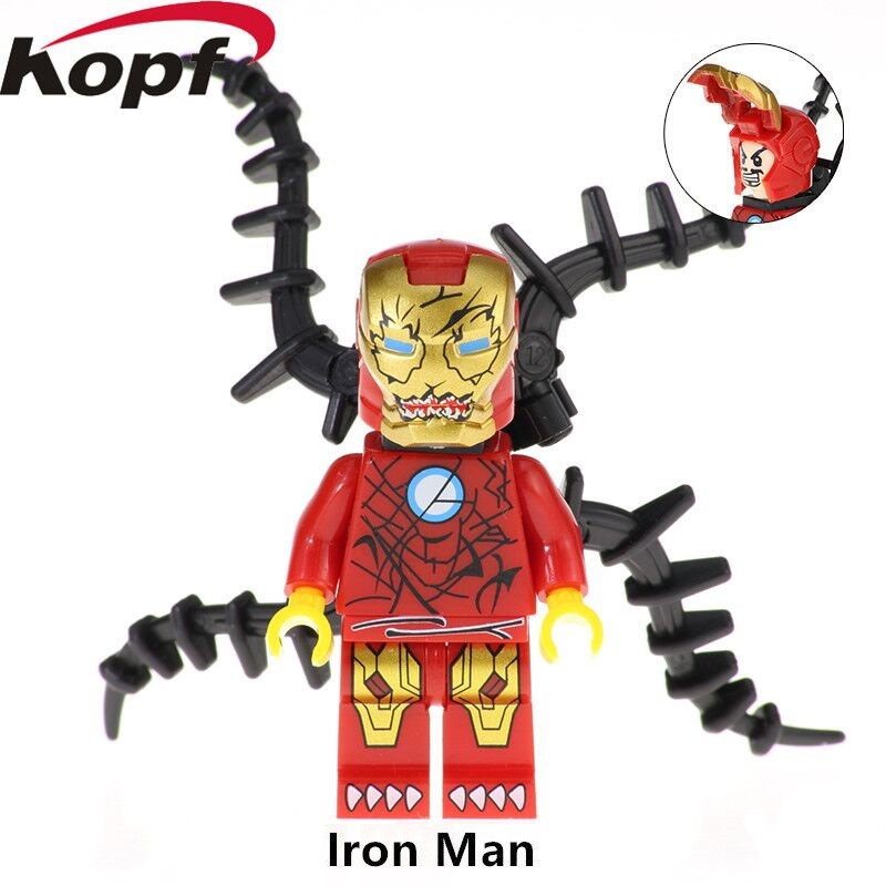 Đồ chơi lắp ráp mô hình nhân vật Venom Eddie Marvel Avengers dành cho trẻ em