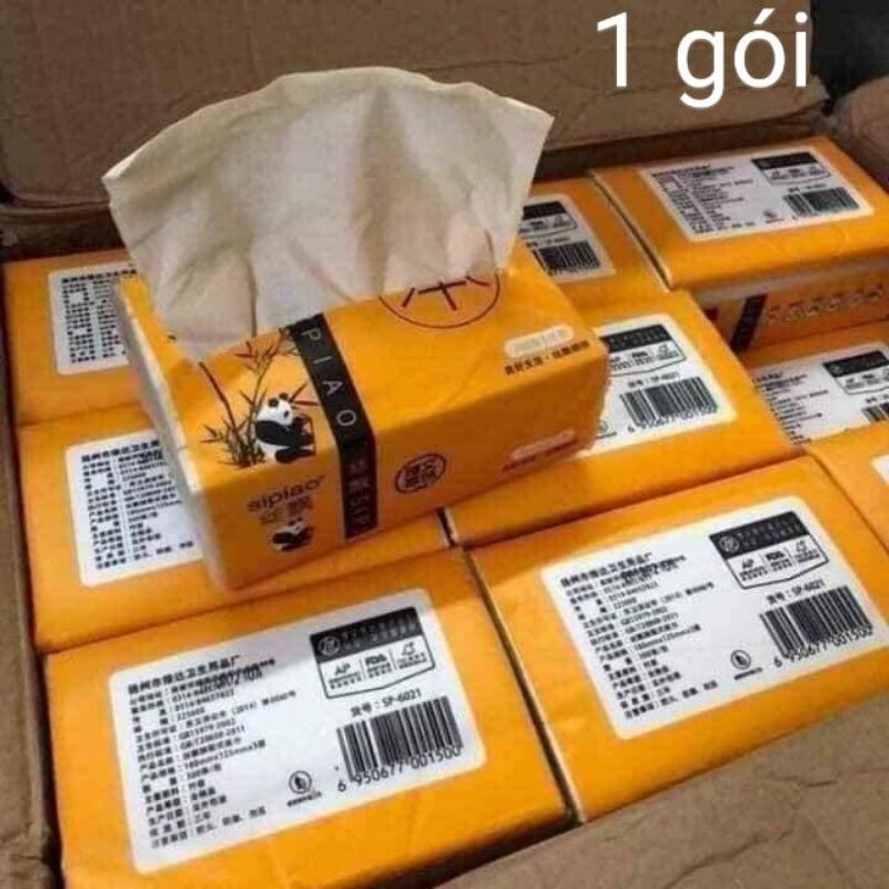 1 GÓI KHĂN GIẤY GẤU TRÚC SIPIAO,.