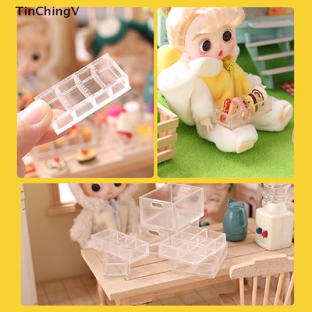 Mô hình hộp đựng mỹ phẩm mini trang trí nhà búp bê tỉ lệ 4/6 1: 12