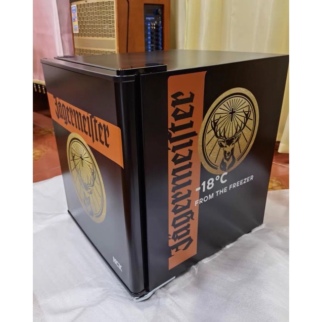 Tủ lạnh bảo quản đồ uống HKC x Jagermeister 34L chính hãng phong cách retro