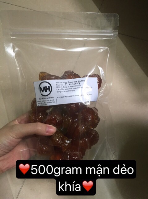 1Kg ô mai mận Hà Nội ngon tuyệt