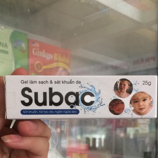 Su Bạc - Gel bôi thủy đậu, chân tay miệng, sởi 25g