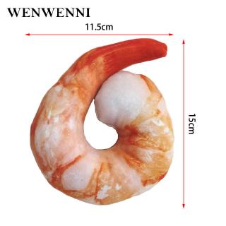 Đồ chơi mềm hình con tôm bằng vải canvas bền bỉ cho thú cưng