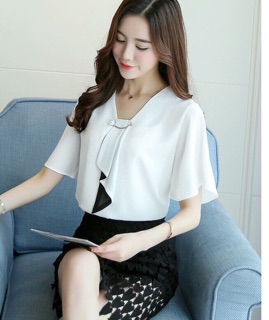 Áo voan kiểu tay loe