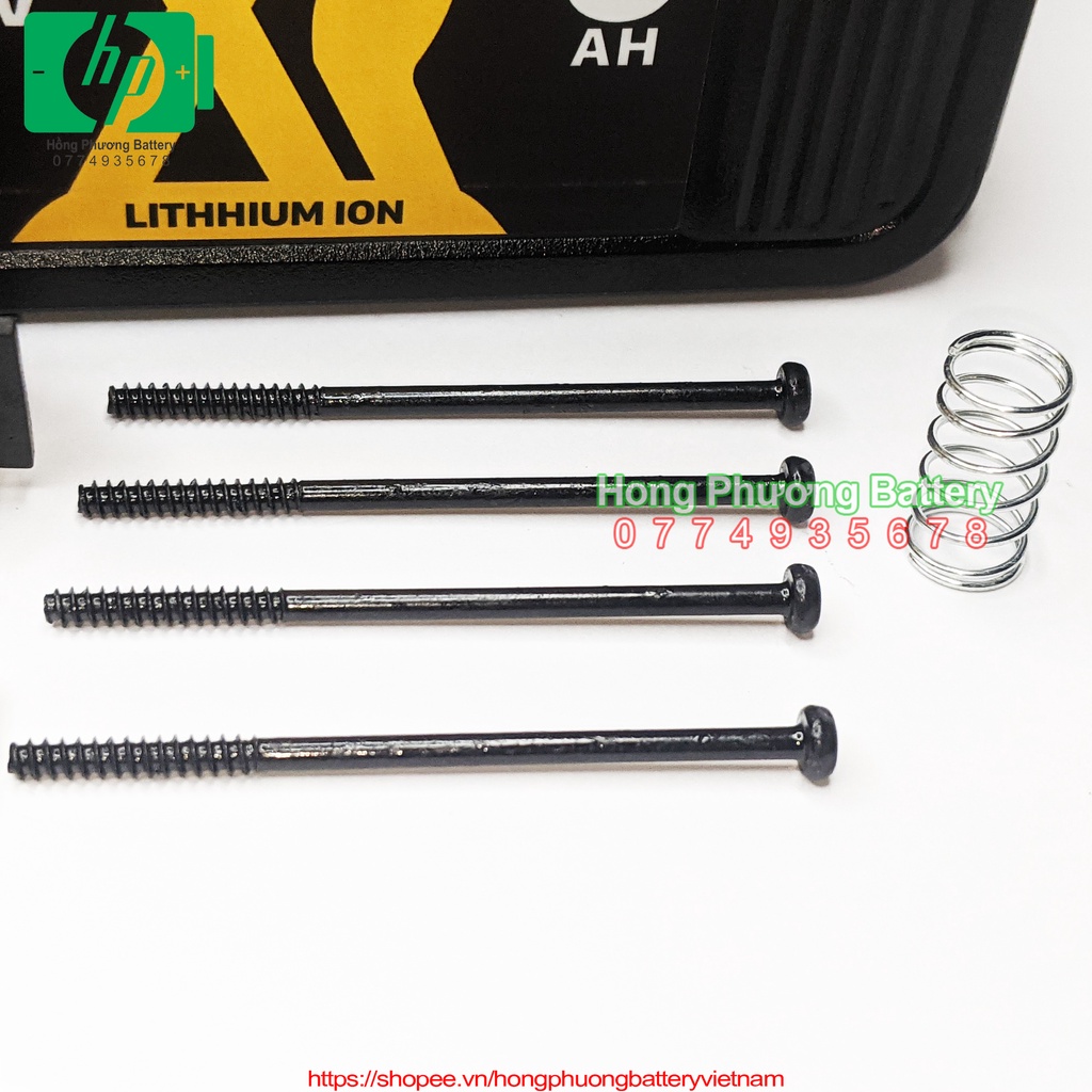 Vỏ mạch Dewalt 20V 9A 15cell mạch nhận sạc zin