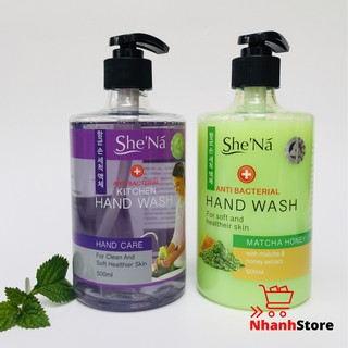 Nước Rửa Tay Diệt Khuẩn SheNa Malaysia 500ml