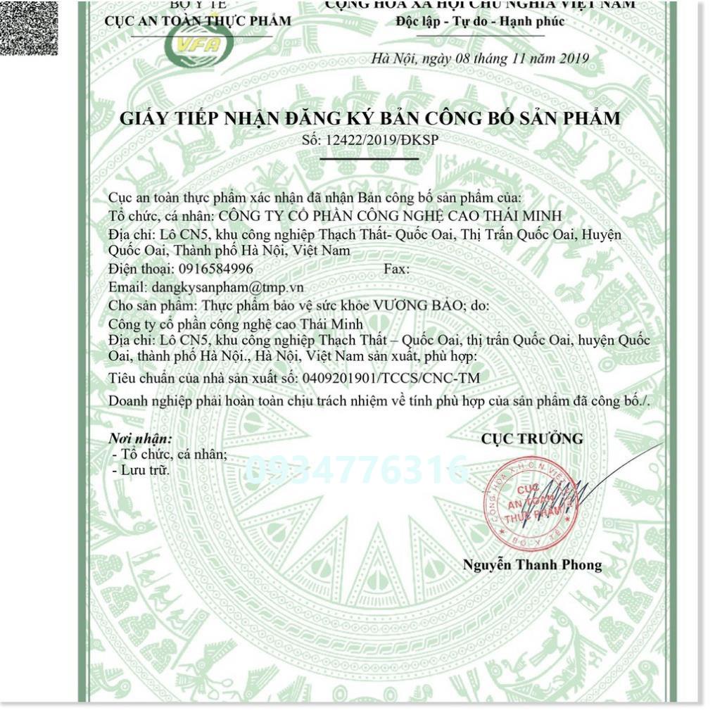 ✅ Viên Uống Vương Bảo - Hỗ trợ giảm tiểu đêm