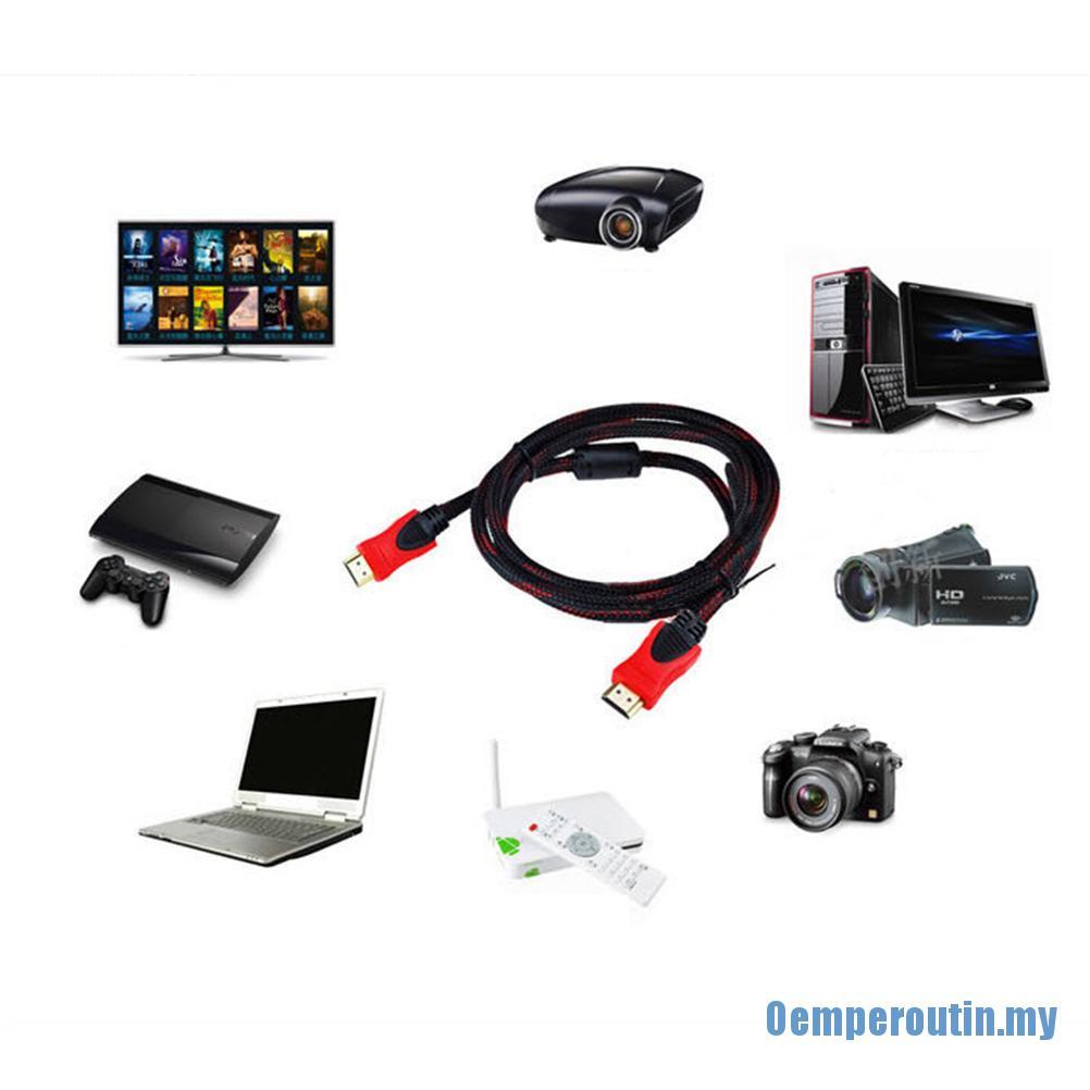 Dây Cáp Oempppremium Hdmi V2.0 3m Cho Bluray 3d 4k Dvd Ps3 Hdtv Xbox Lcd Hd Tv 1080p