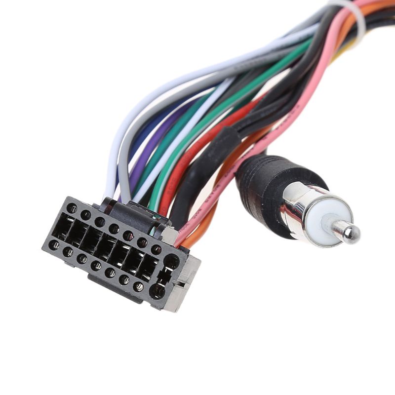 Dây Cáp Chuyển Đổi Nguồn 16Pin Chống Nhiễu Cho Radio Xe Hơi Connec
