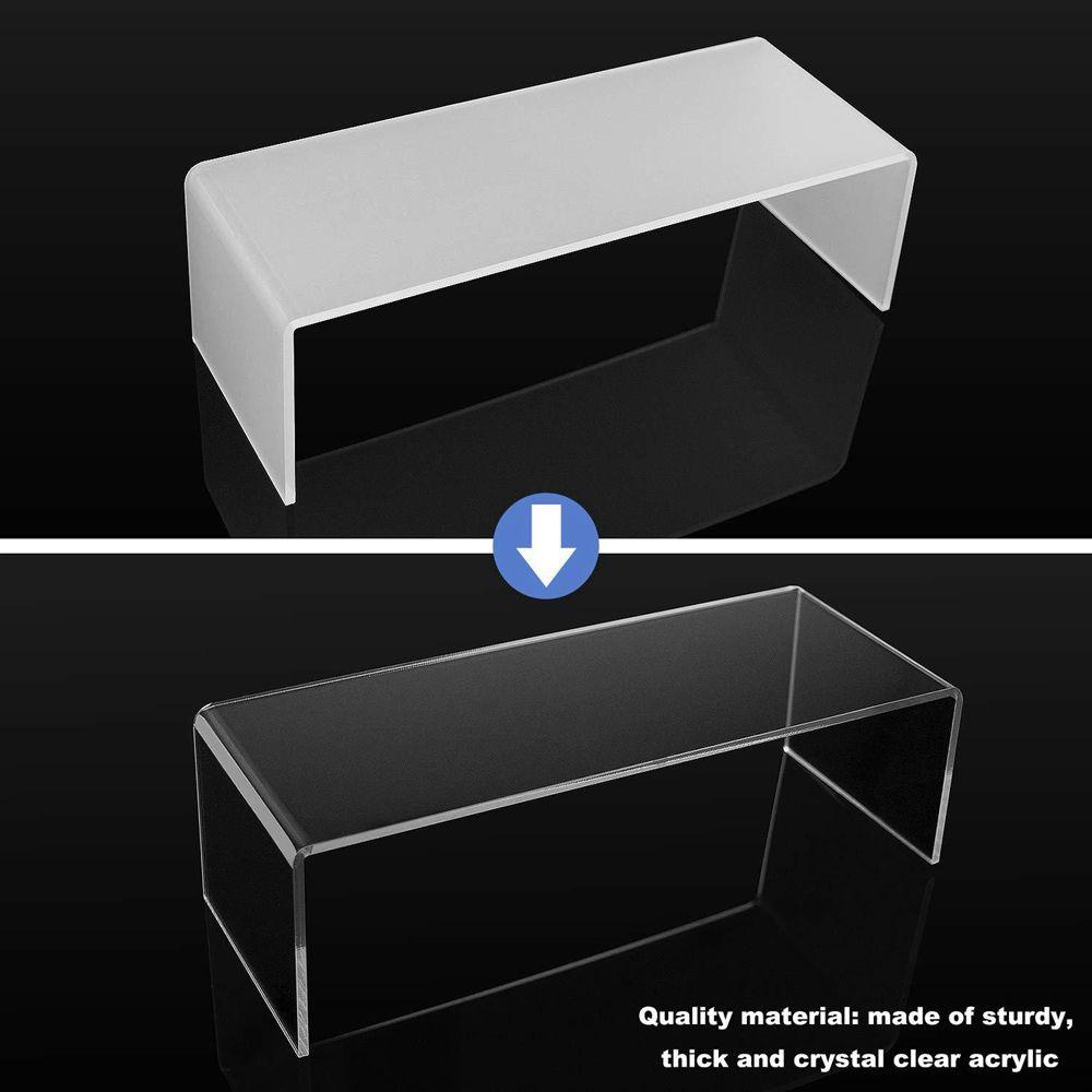 Lloyd Giá Đỡ Trưng Bày Mô Hình Giày Hình Chữ U Bằng Acrylic Trong Suốt Siêu Bền