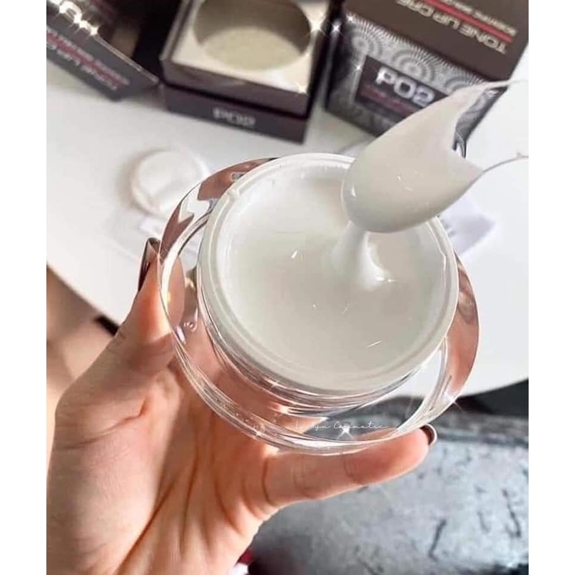 Kem Váng Sữa PO2 Tone Up Cream Siêu Trắng Mượt, Nâng toner, Trắng Sáng, Mịn Màng