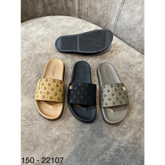 Dép Lê Nam DG Vân In Logo Siêu Đẹp - Dép Quai Ngang DG Cực Đẹp Cho Nam