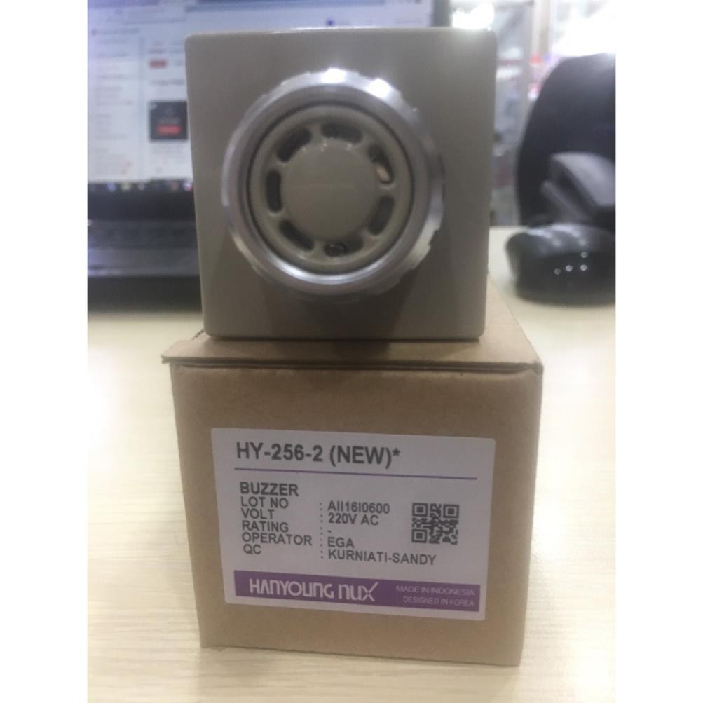 HanYoung Còi báo HY-256(220VAC/24VDC) , phi 25 Hanyoung Nux