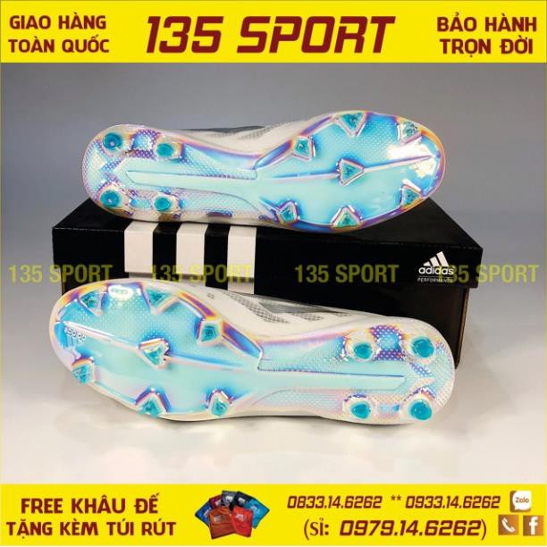 Giày Đá Bóng Đinh Cao X99 19.1 Trắng Sọc Bạc FG(Bản cao cấp) bán chạy HOT ' .