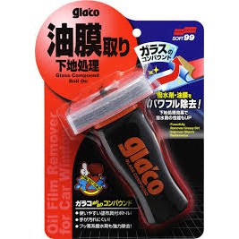 DUNG DỊCH TẨY Ố, TẨY NANO KÍNH Ô TÔ GLACO COMPOUND ROLL ON G-47 SOFT99 | JAPAN