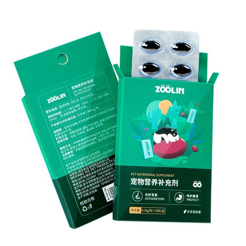 viên dầu cá bảo vệ sức khỏe ( đẹp lông da, xương khớp,...) cho chó , mèo, hamster, sóc, nhím