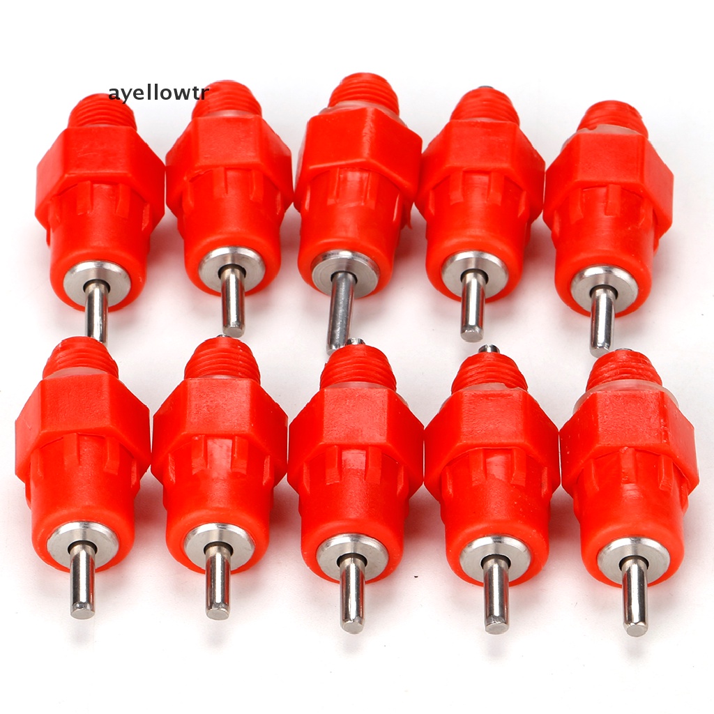 Set 10 núm uống nước cho gà / chim tiện dụng đa năng